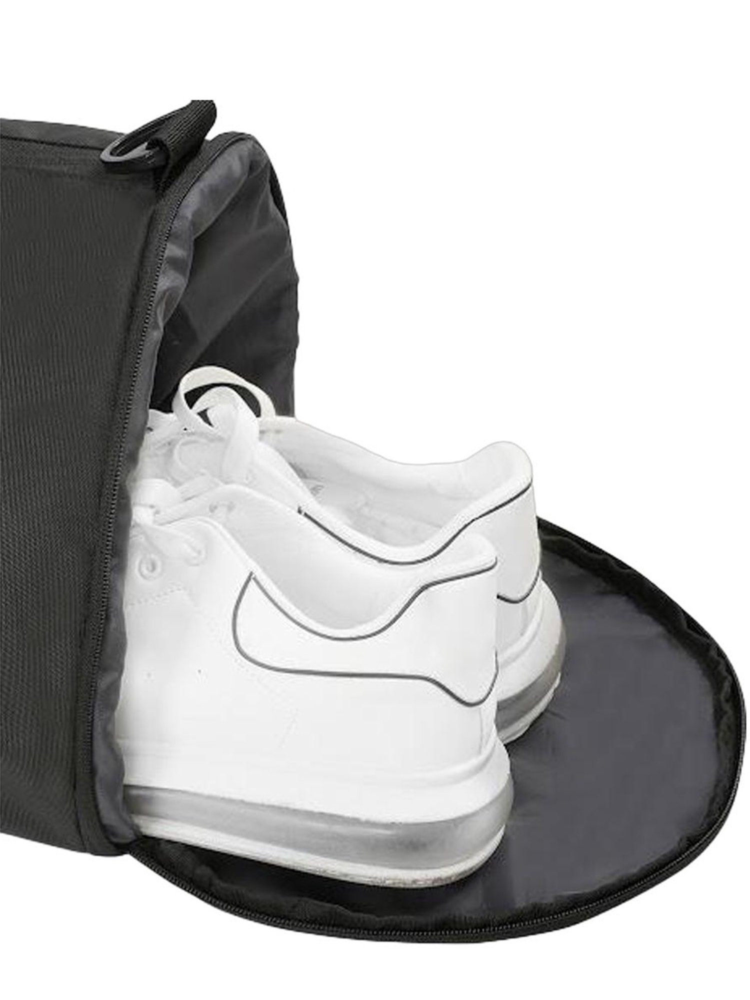 Aeropostale Dryden Black Polyester Printed Duffle Bag