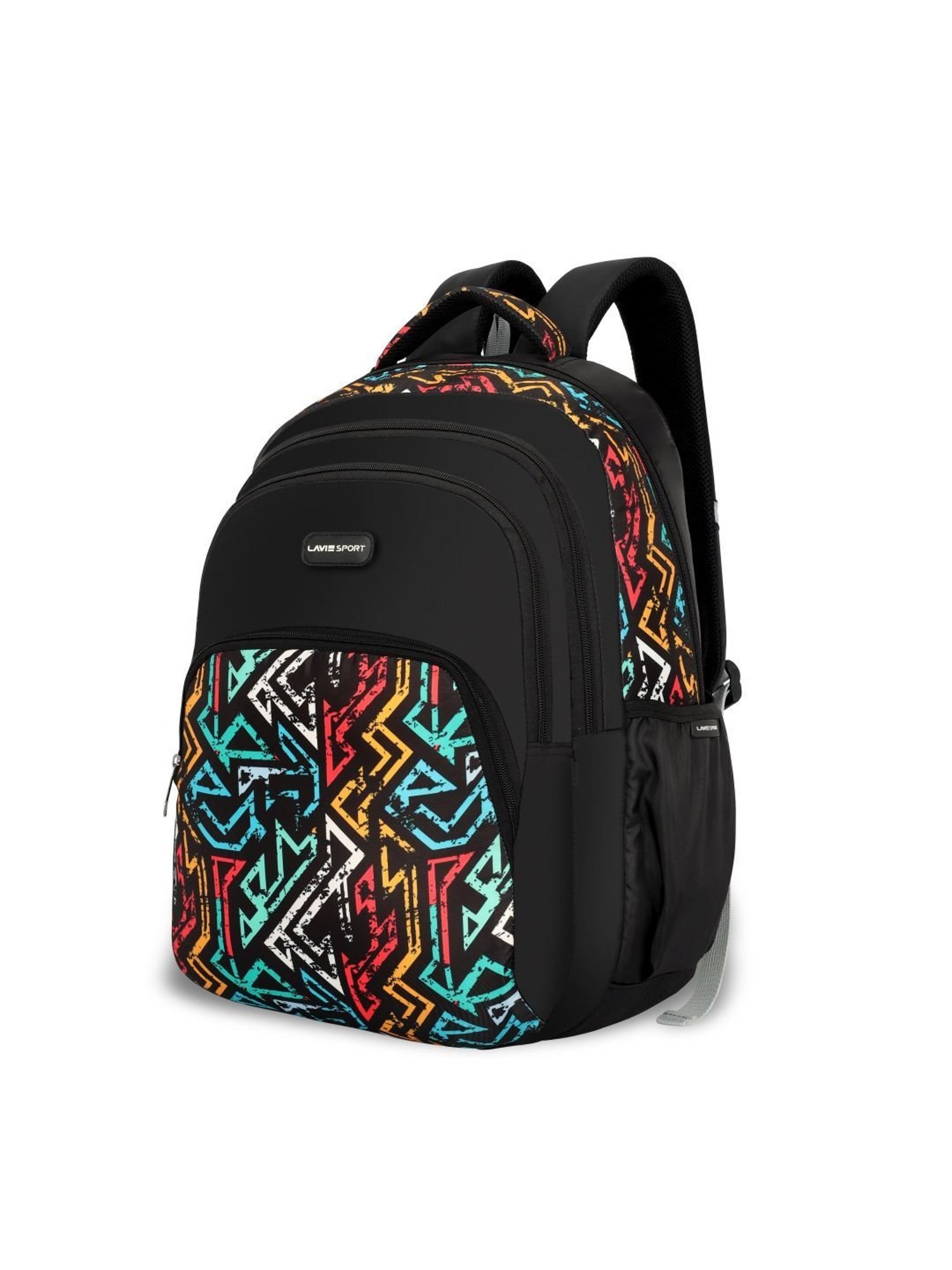 LAVIE SPORT Black Printed Laptop Backpack