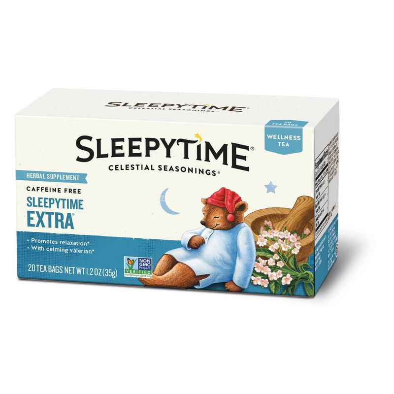 Celestial Seasonings Sleepytime Extra Caffeine Free Wellness Tea - 20ct