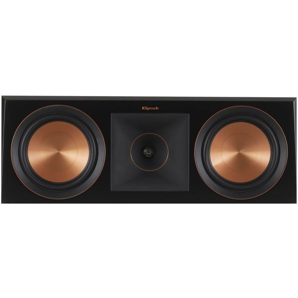 Klipsch - Reference Premiere Dual 6-1/2" 500-Watt Passive 2-Way Center-Channel Speaker - Walnut (1065817RP600CWALNUT)