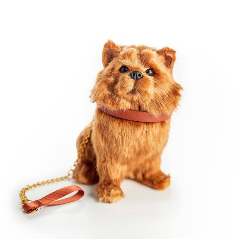 The Queen's Treasures 18" Doll Pet Accessory - Pomeranian Dog with Collar & Leash