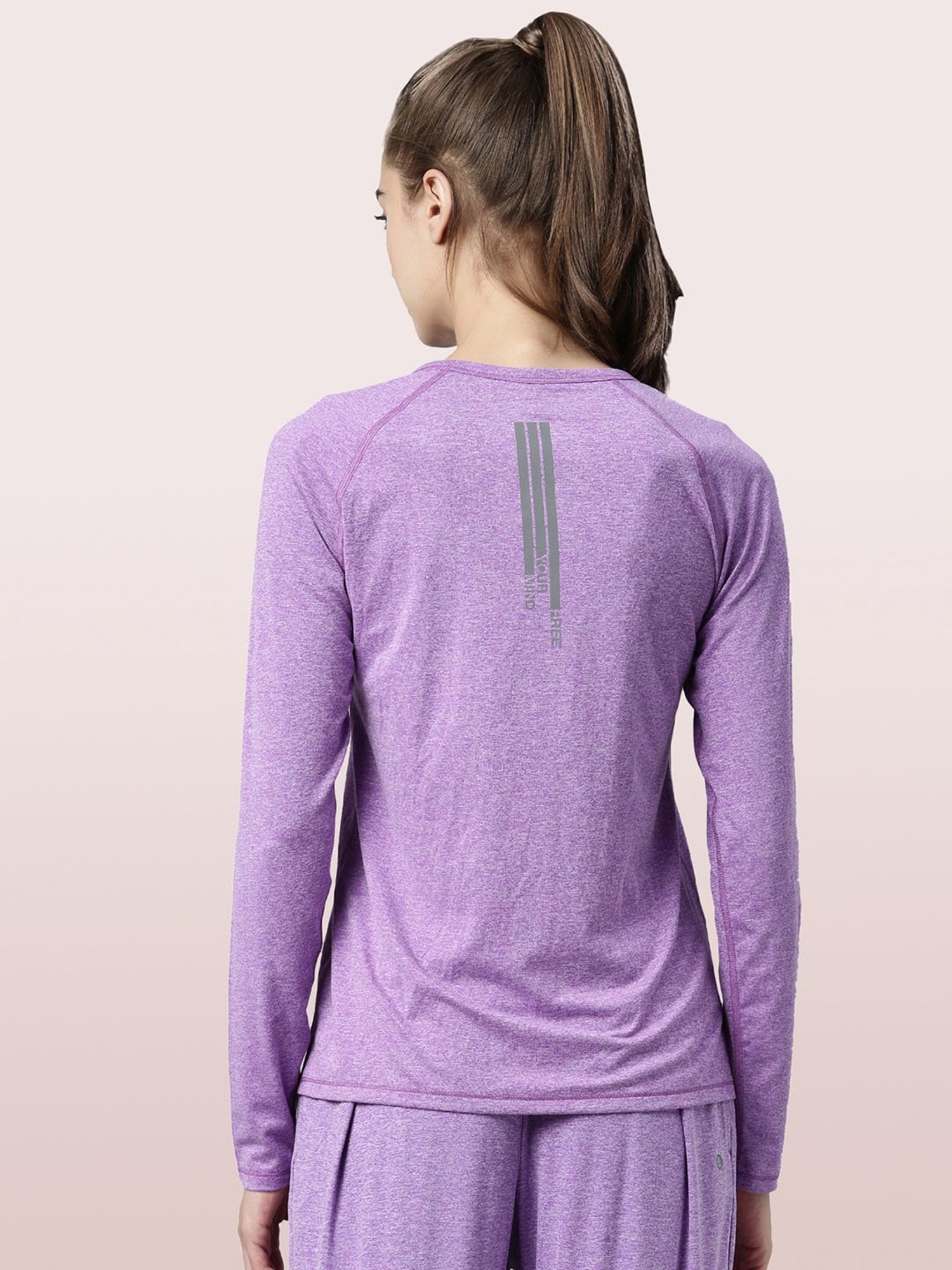 Enamor Orchid Glaze Textured T-Shirt