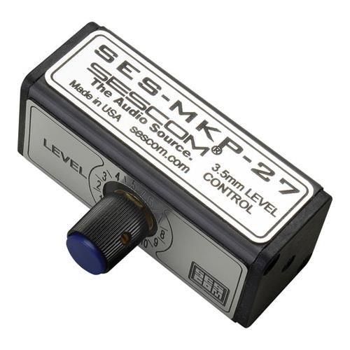 Sescom SES-MKP-27 Professional Stereo 3.5mm Volume Control