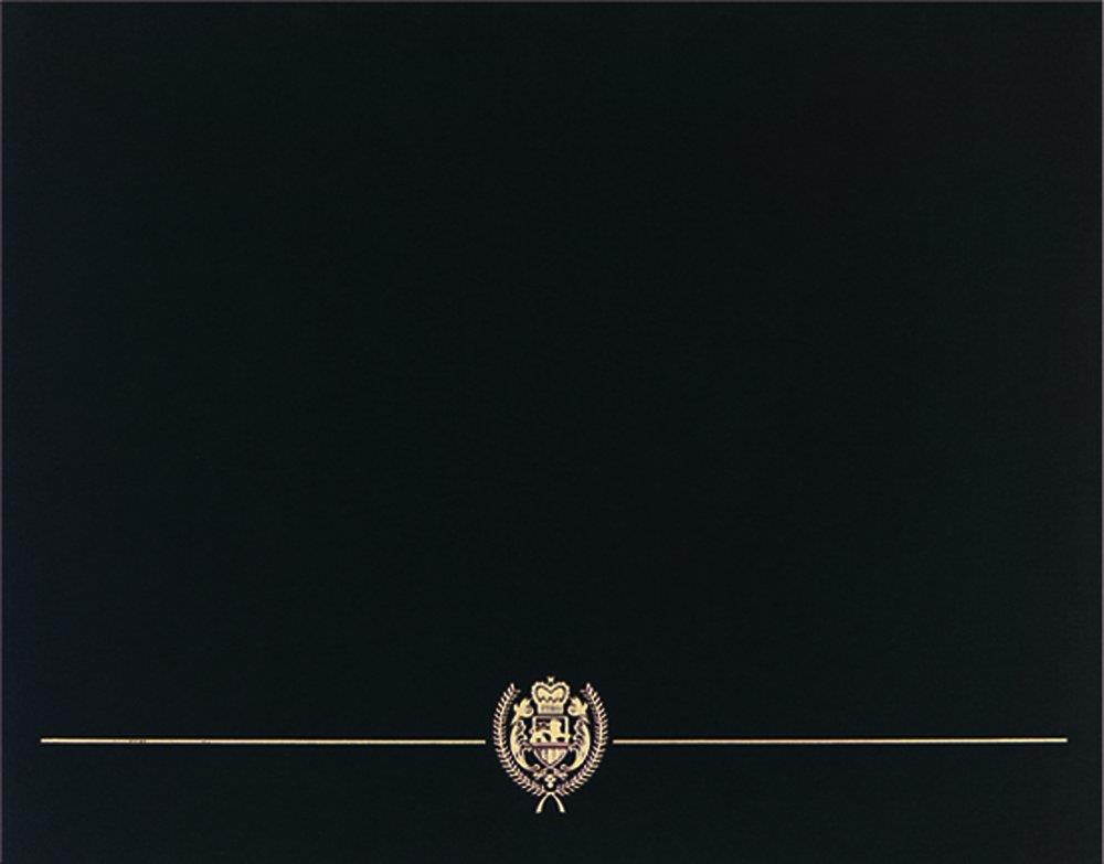 Great Papers! Black Classic Certificate Cover, 12 x 9.375 Inches, 5 Count (903117)
