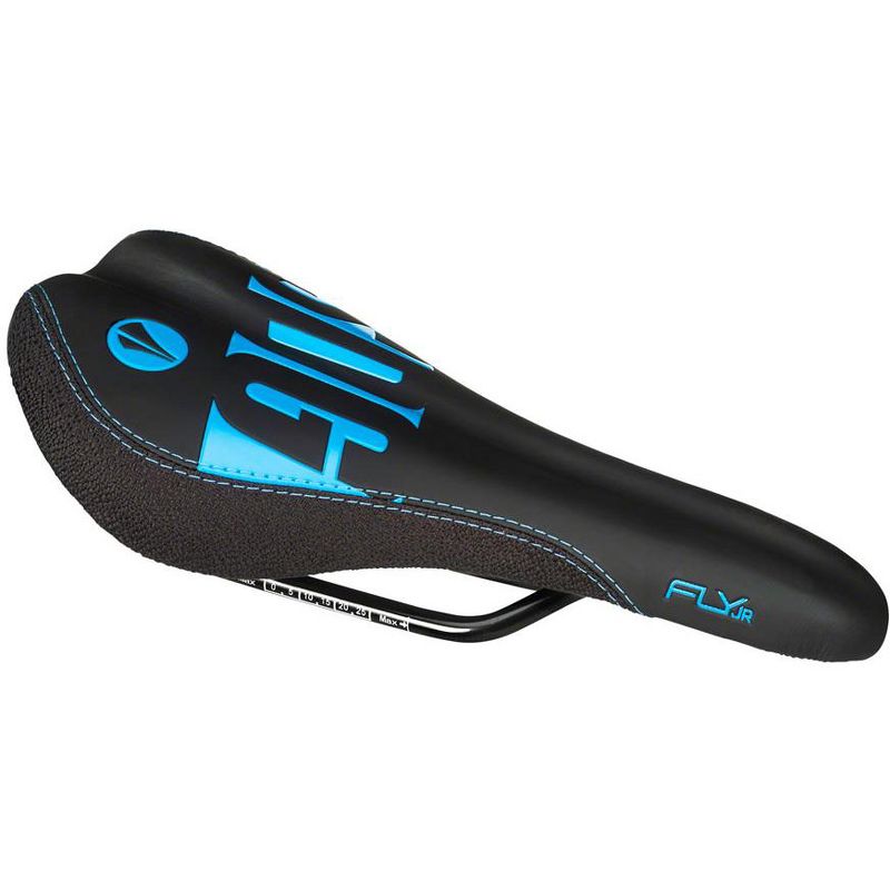 SDG Fly Jr Saddle - Cyan/Black