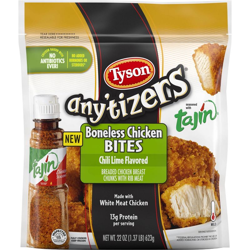 Tyson Any'Tizers Tajin Boneless Chicken Bites - Frozen - 22oz