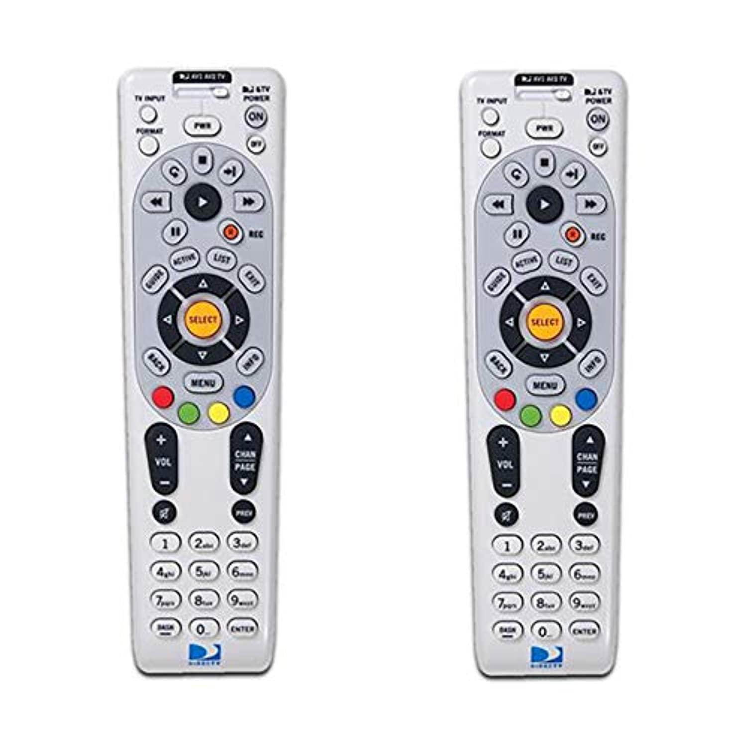 2 pack - directv ir / rf universal remote control (rc66rx)