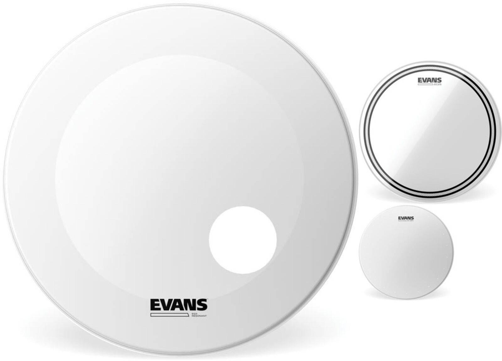 Evans BD24RGCW + Evans TT13EC2S + Evans B14STD - Value Bundle