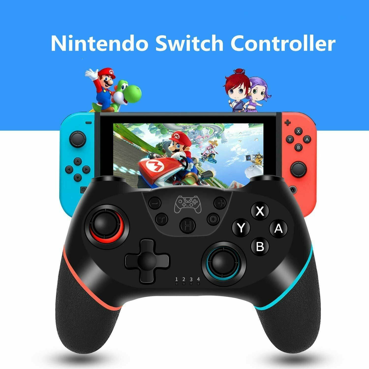 Wireless Switch Pro Controller Gamepad Joypad Remote Joystick for Nintendo Switc