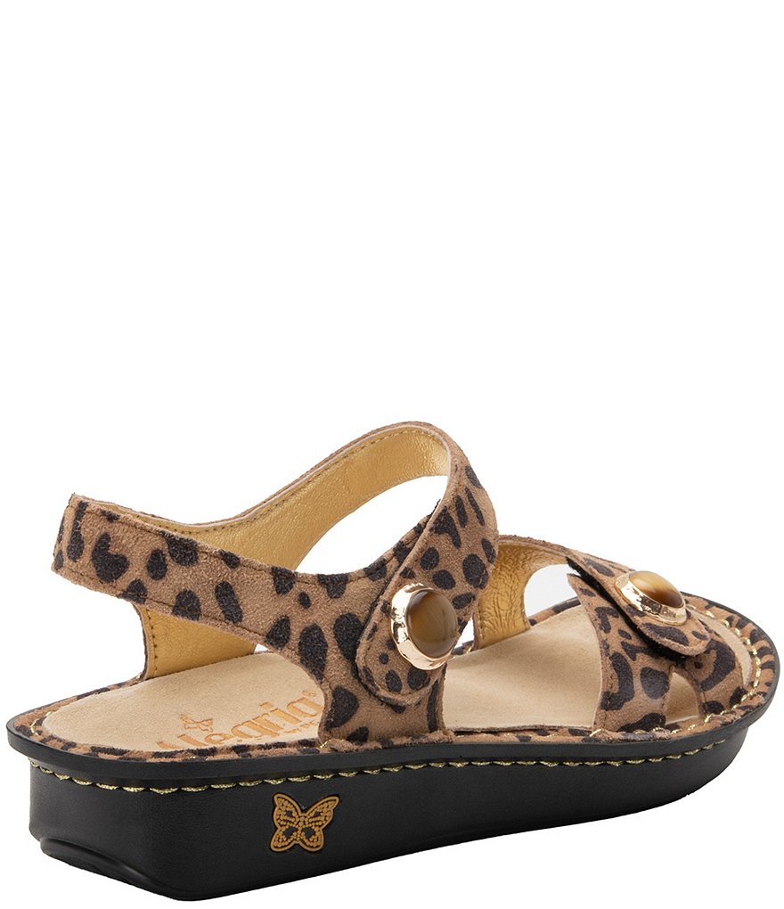 Alegria Vienna Printed Leather Sandals