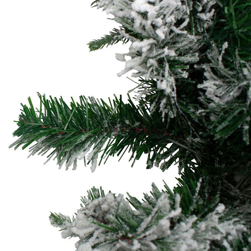 Northlight Flocked Winfield Fir Artificial Christmas Wreath - 24-Inch, Unlit
