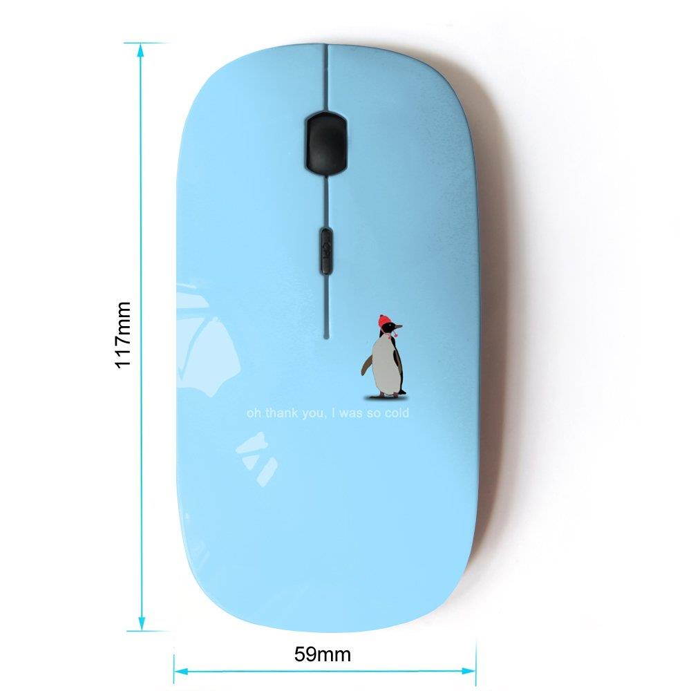 KOOLmouse [ Optical 2.4G Wireless Mouse ] [ Cute Penguin - Thank You ]