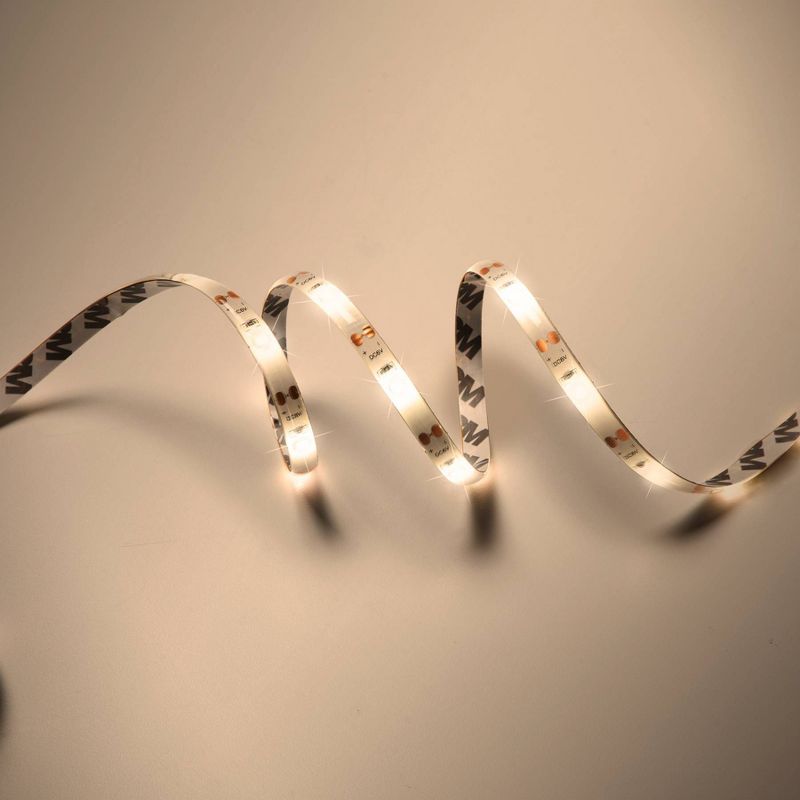 LED Motion Glow Strip Lights (Includes Energy Efficient Light Bulb) White - West & Arrow