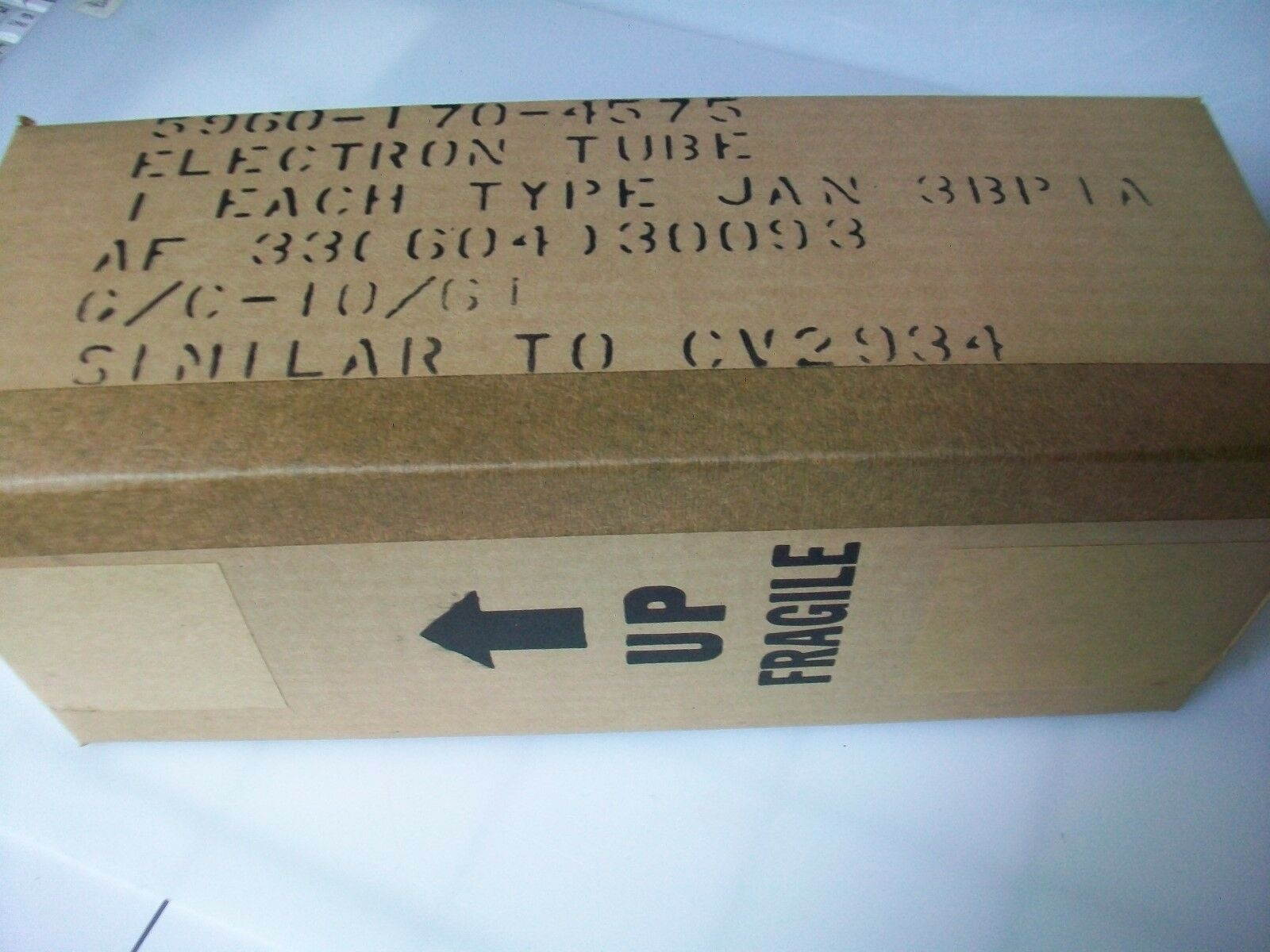 NOS SYLVANIA 3BP1A SCOPE TUBES