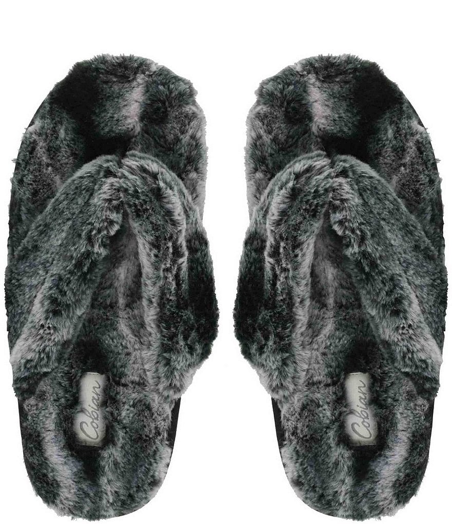 Cabernet Microfiber Terry Slippers