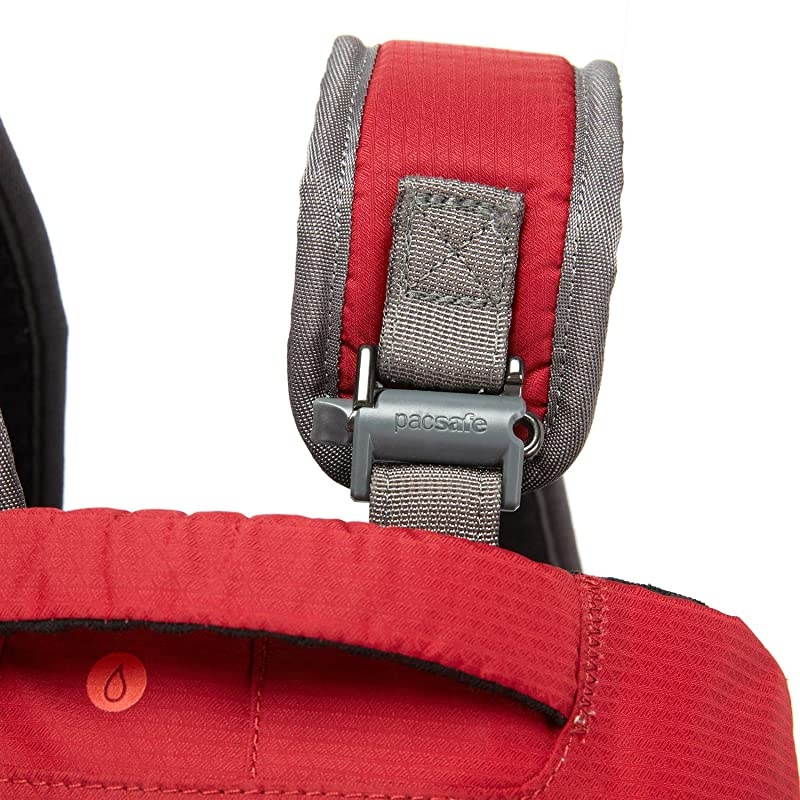 Venturesafe G3 25 Liter Anti Theft Travel BackpackDaypackFits 15quot Laptop Goji Berry