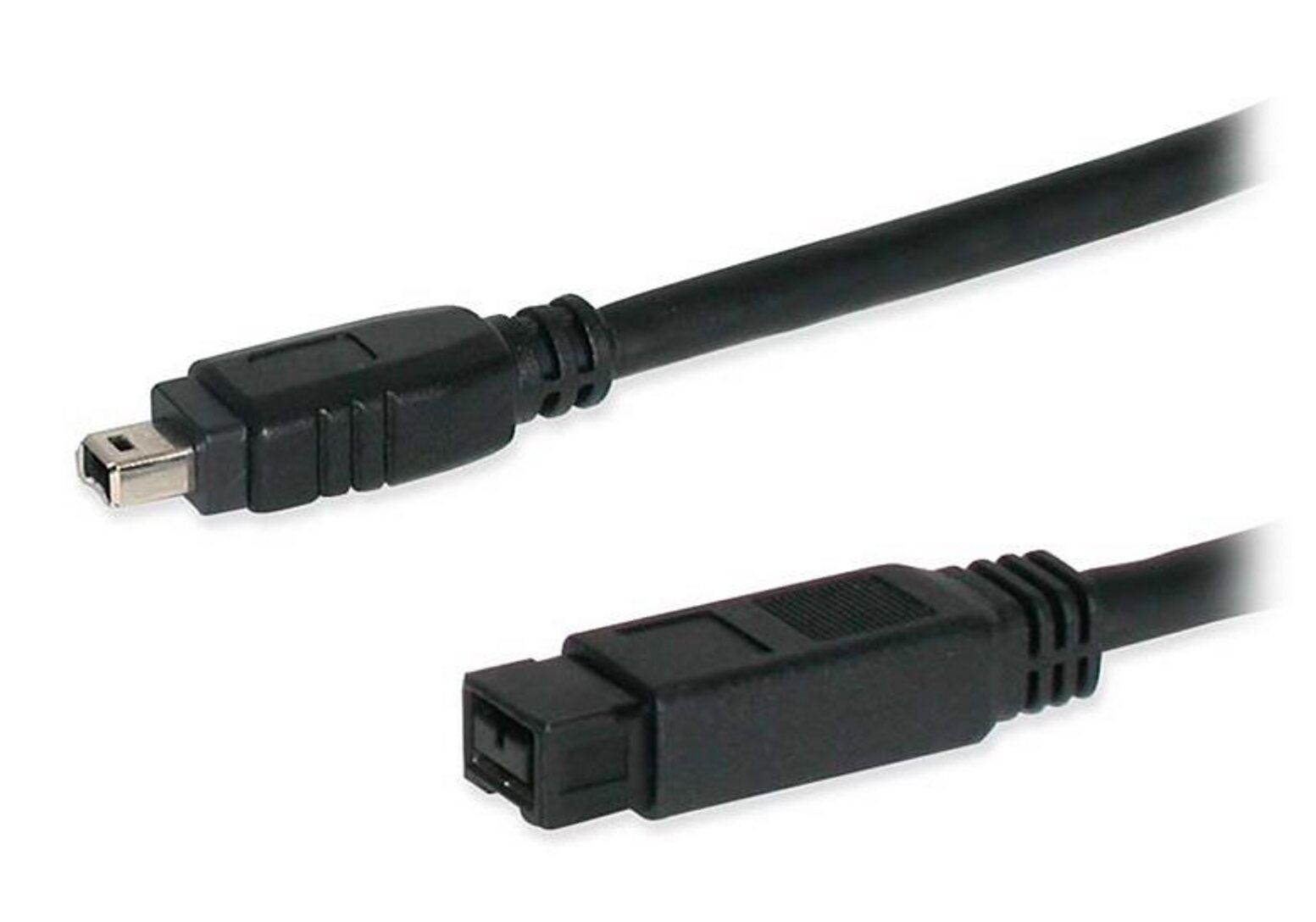 Firewire (IEEE 1394) Cable Black 300cm 10-ft - 4-pin to 9-pin Connectors
