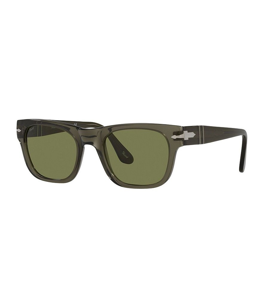 Persol Men's Po3269s Rectangular 50mm Sunglasses