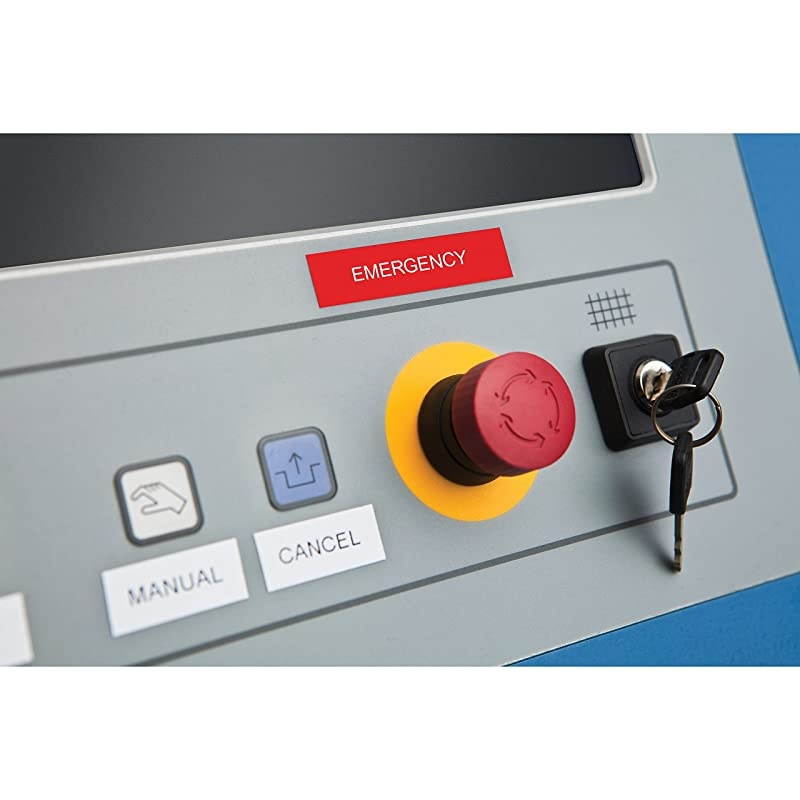 Industrial Permanent Labels for  Industrial Rhino Label Makers, White on Brown, 1", 1 Roll (1805424),  Authentic