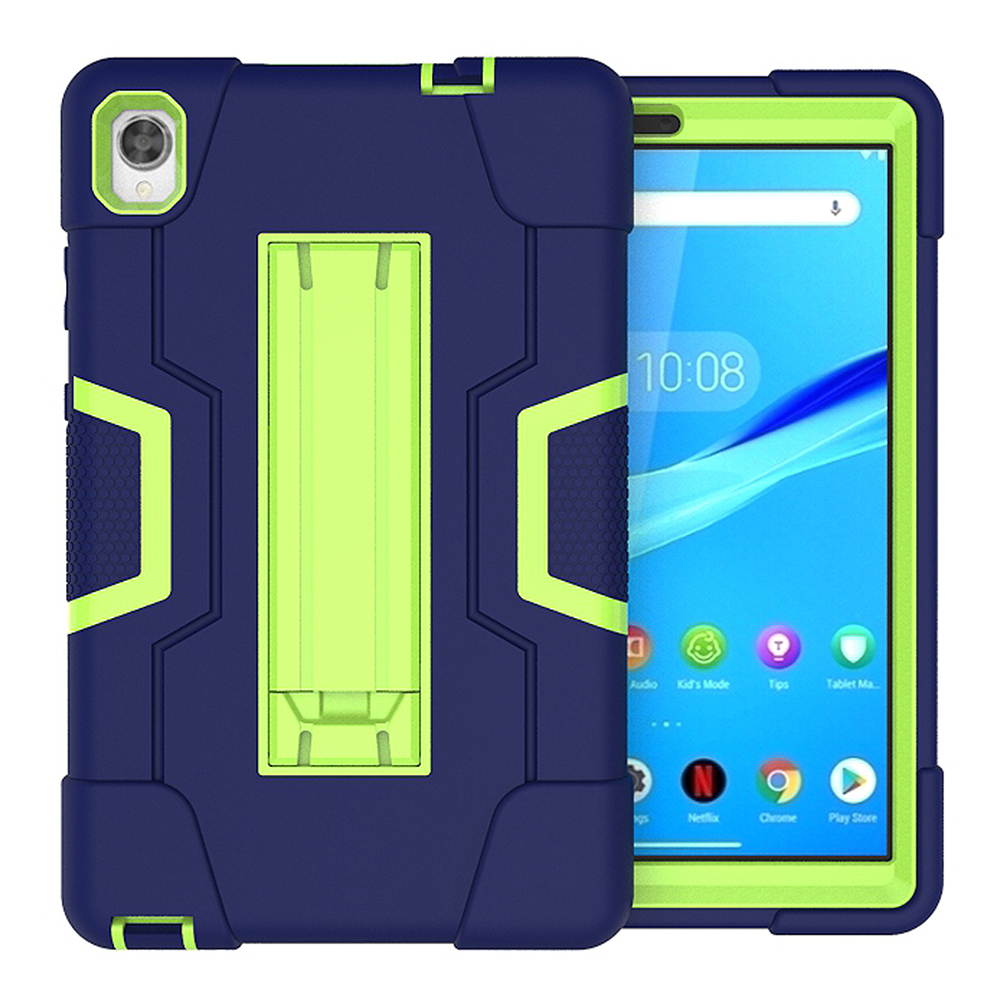 Mignova for Lenovo Tab M8 FHD TB-8705F Case,Hybrid Heavy Duty Three Layer Full-Body Shockproof Armor Rugged Hard Back Cover Built in Kickstand ONLY For Lenovo Tab M8 FHD TB-8705F