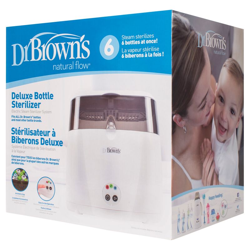 Nanobebe Baby Bottles Sippy Cups & Accessories Microwave Steam Sterilizer