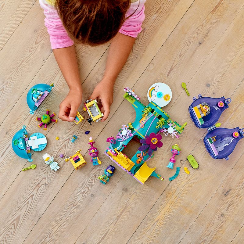 LEGO Trolls World Tour Pop Village Celebration Tree House Building Kit 41255