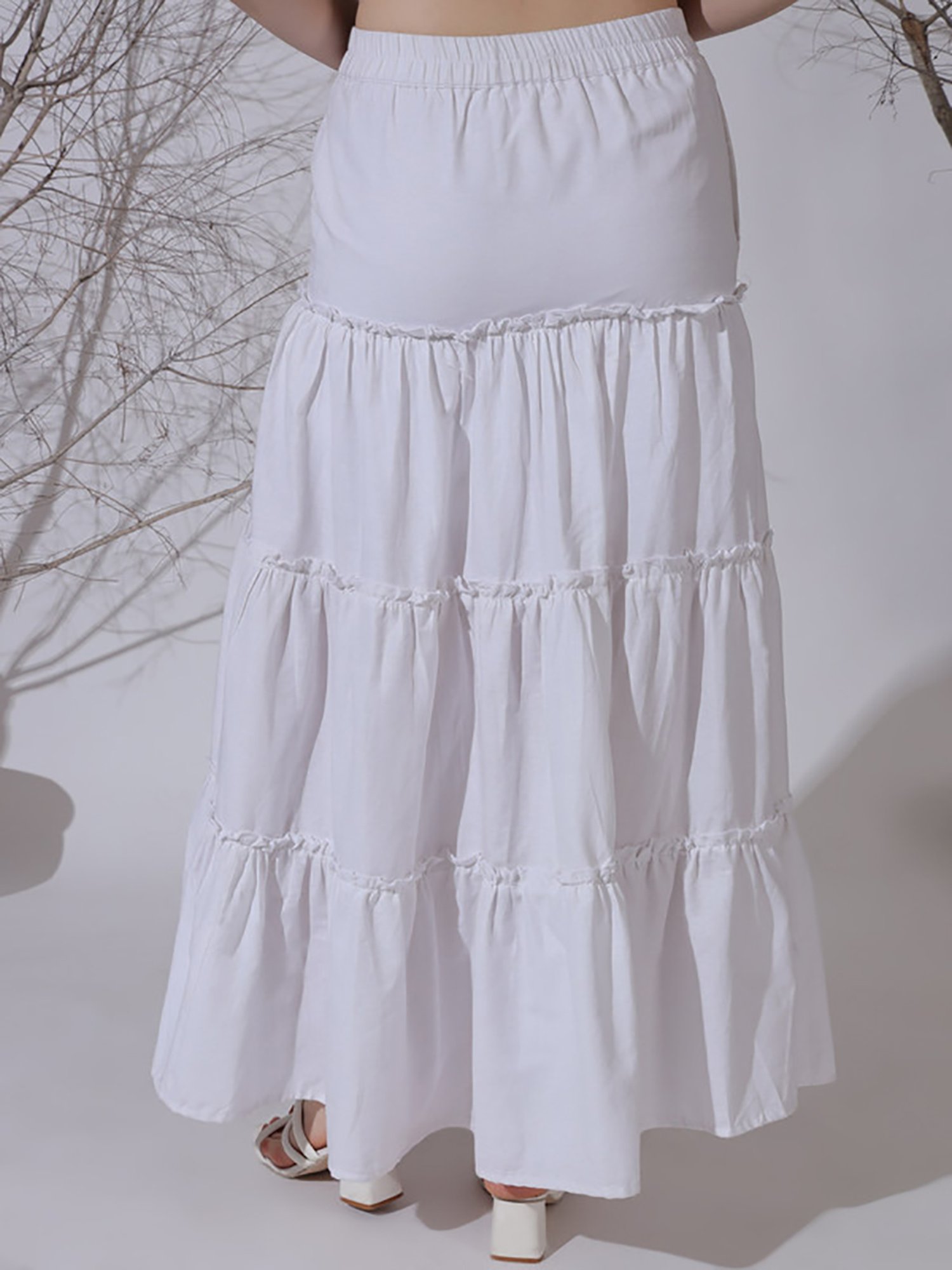 NEUDIS White Maxi Skirt