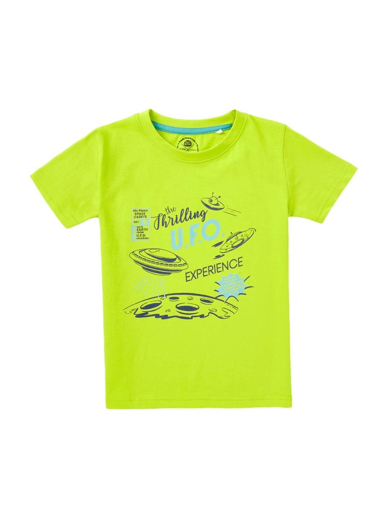 Cub McPaws Boys Multicolor Cotton Printed T-Shirt (Pack of 3)