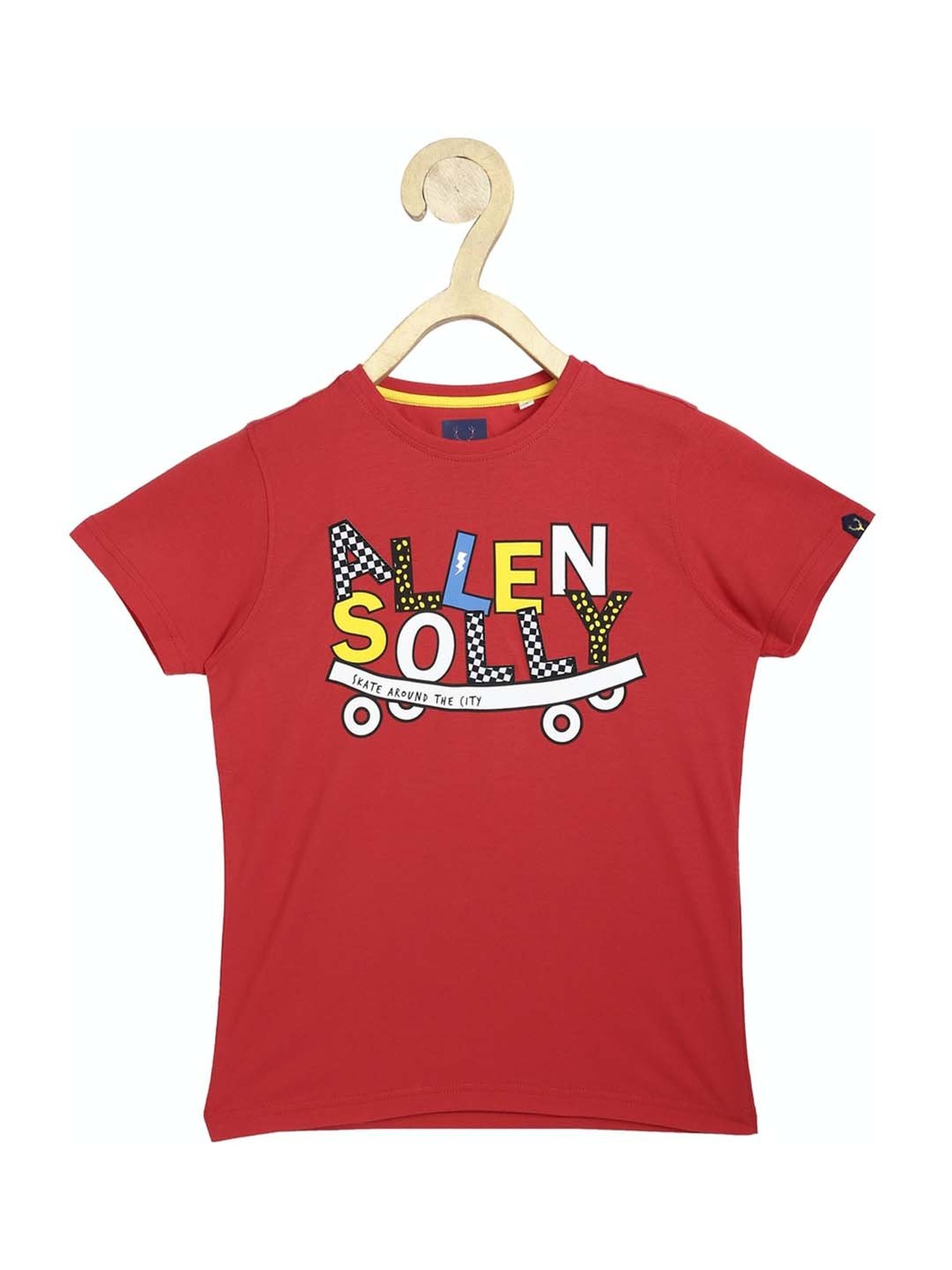 MINIKLUB Boys Blue Printed Full Sleeves T-Shirt