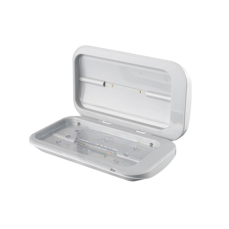 UVC Light Disinfecting Box Indicator Light Micro USB Cable Included - White