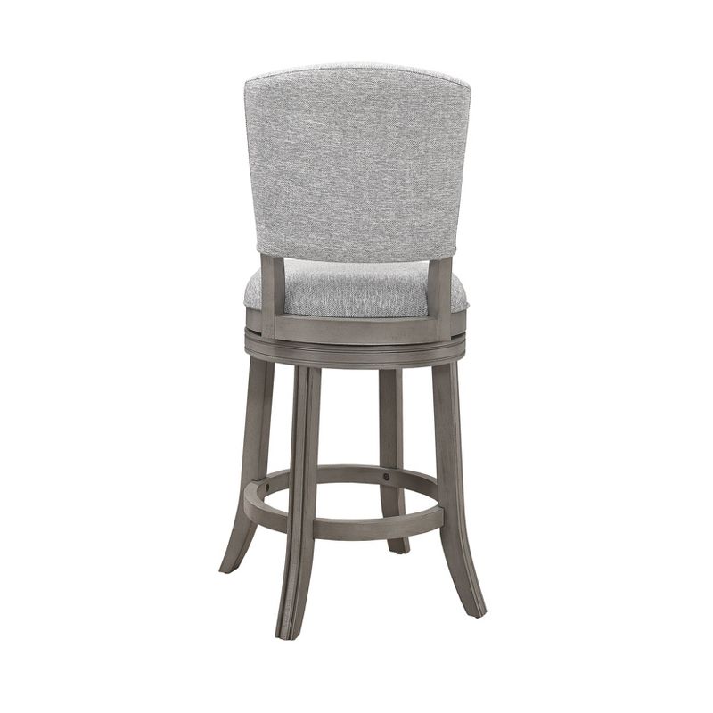 Santa Clara II Swivel Counter Height Barstool Gray - Hillsdale Furniture