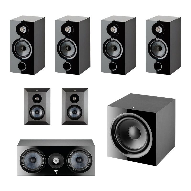 Focal Chora 7.1 Channel Home Theater System (Black)