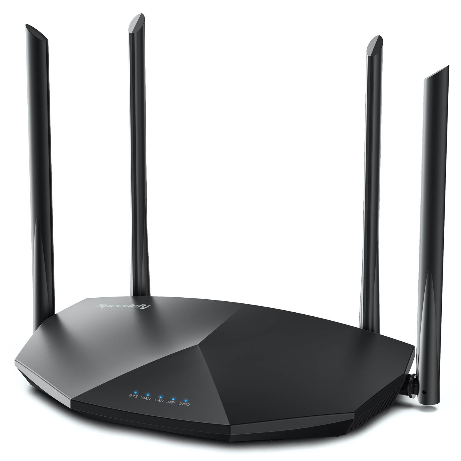 Speedefy High Speed Pro WiFi Router - Dual Band AC2100 Wireless Router for Streaming & Gaming, Up to 35 Devices, 2000 sq.ft Coverage, 4X4 MU-MIMO, USB Port, Parental Control (Model: K8)