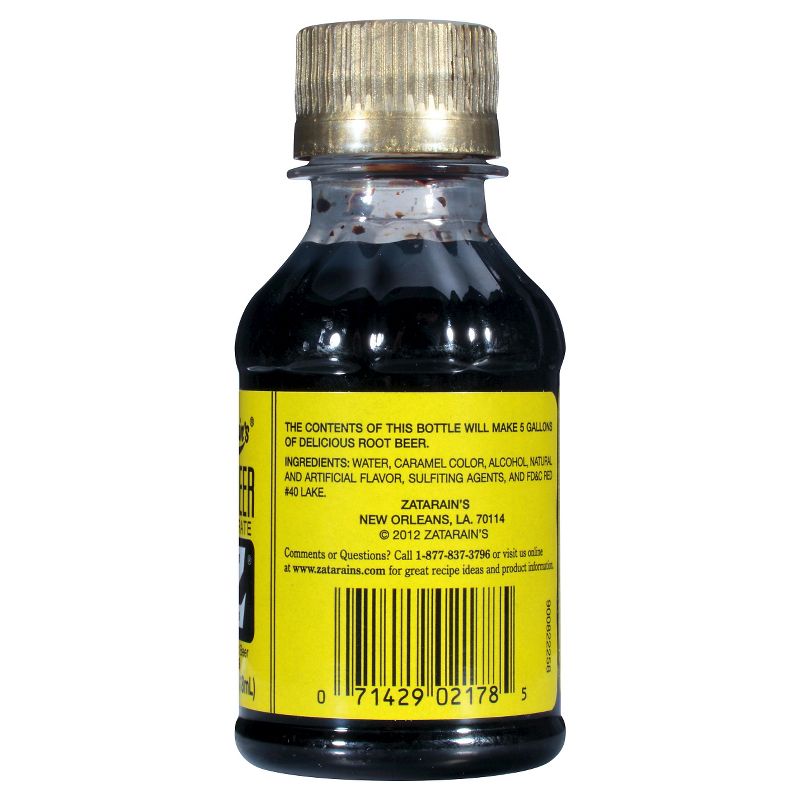 Zatarain's Root Beer Extract Bottle - 4 Floz