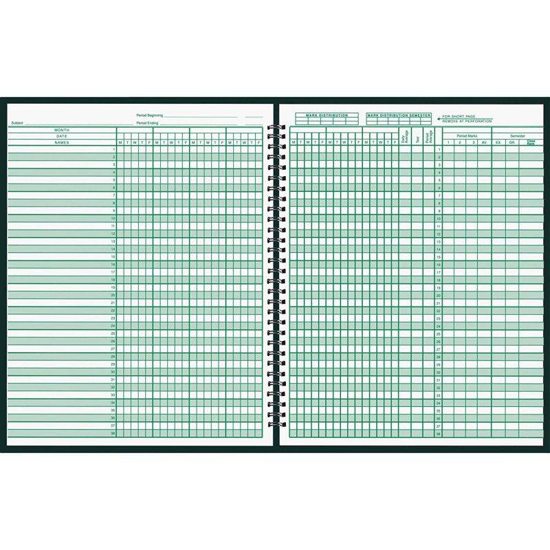 Ward Class Record Book, White