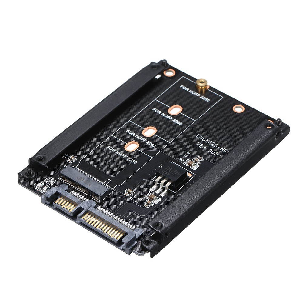 NGFF to SATA Adapter Card M.2 KEY B-M SSD SATA3.0 Converter Support Model 2230 2242 2260 2280