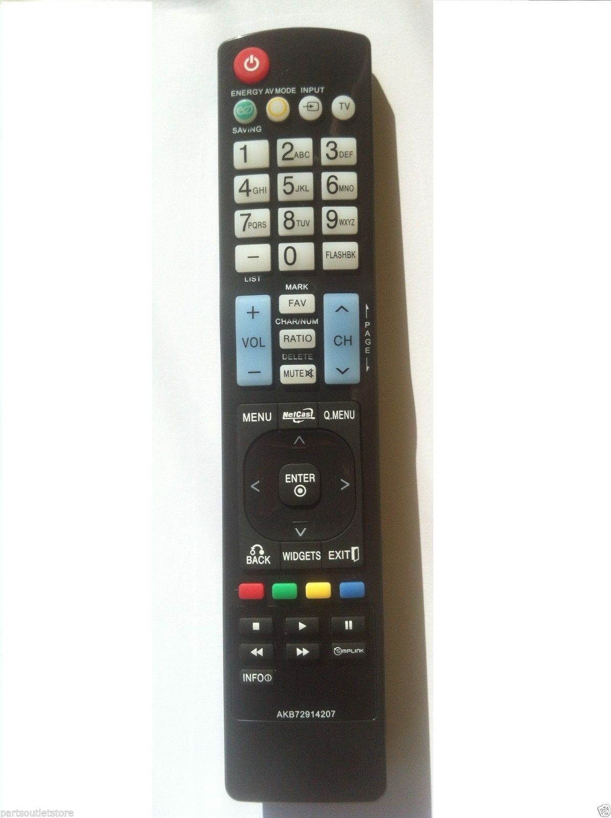 AKB72914207 Replace Remote fit for LG AKB72914003 AKB72914240 Remote control New