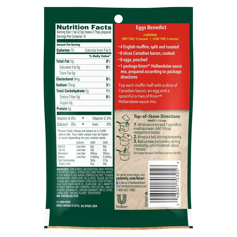 Knorr Hollandaise Sauce Mix - 0.9oz