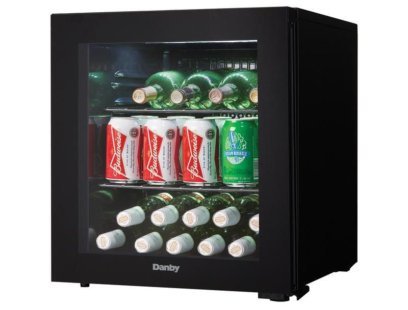 Danby 1.8 cu. Free-Standing Wine Cooler in Black