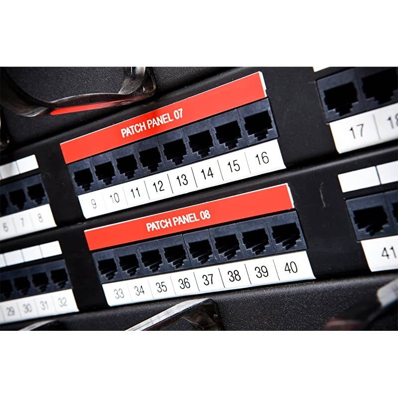 Compatible Label Tape Replacement for Brother TZe TZ Laminated PT D210 H110 H105 D600 1230PC 1280, 0.47"(12mm) (Tze435 white on red) 5PK