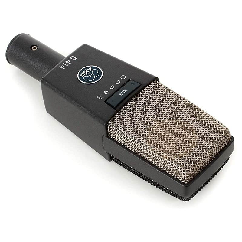 C414 XLS Instrument Condenser Microphone, Multipattern