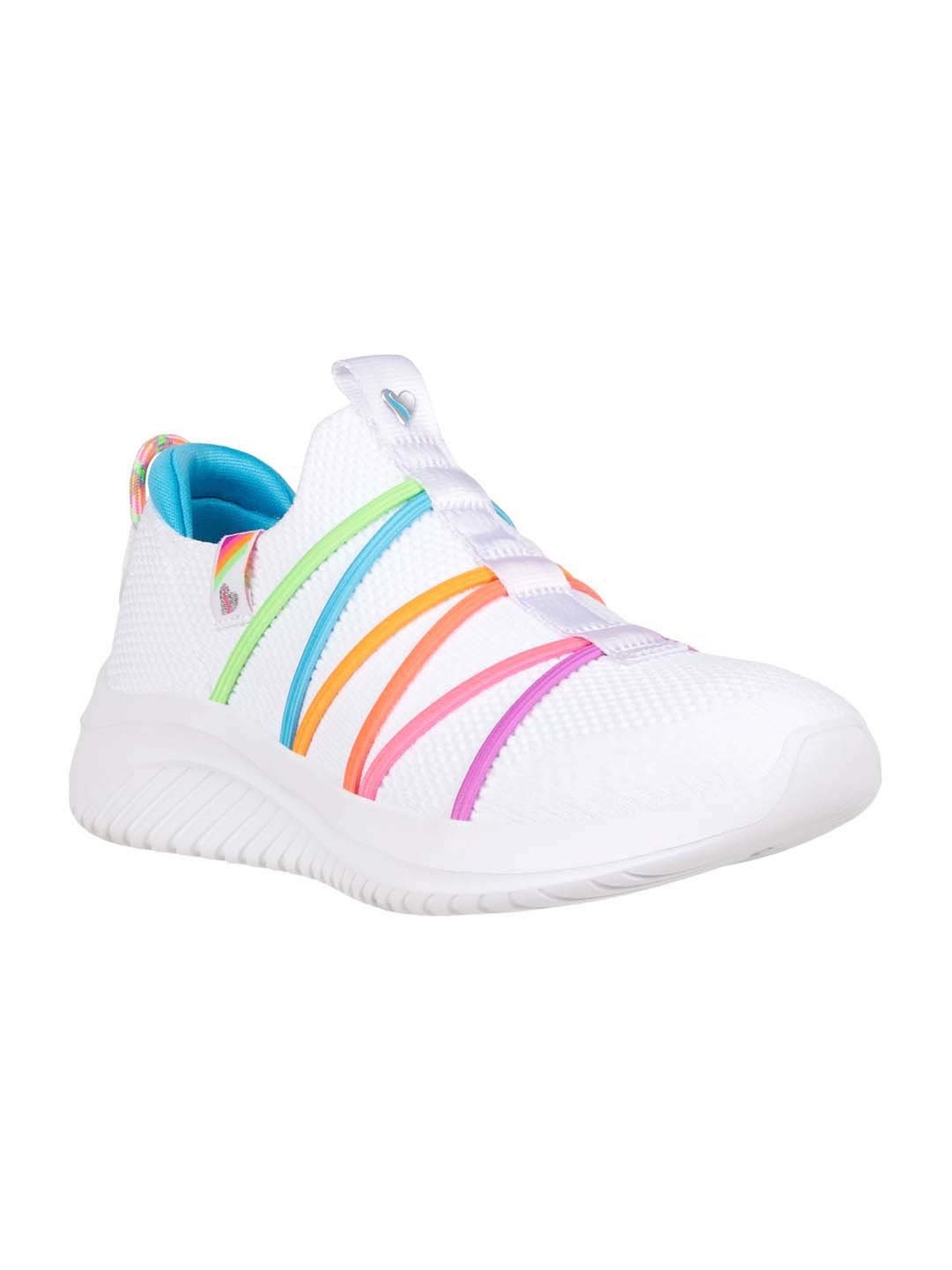 Skechers Kids ULTRA FLEX 3 White Walking Shoes