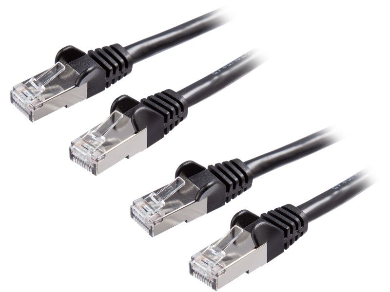 Rosewill RCNC-20001 CAT 8 Ethernet Cable 1 ft. 2 Pack Cat8 Internet Cables