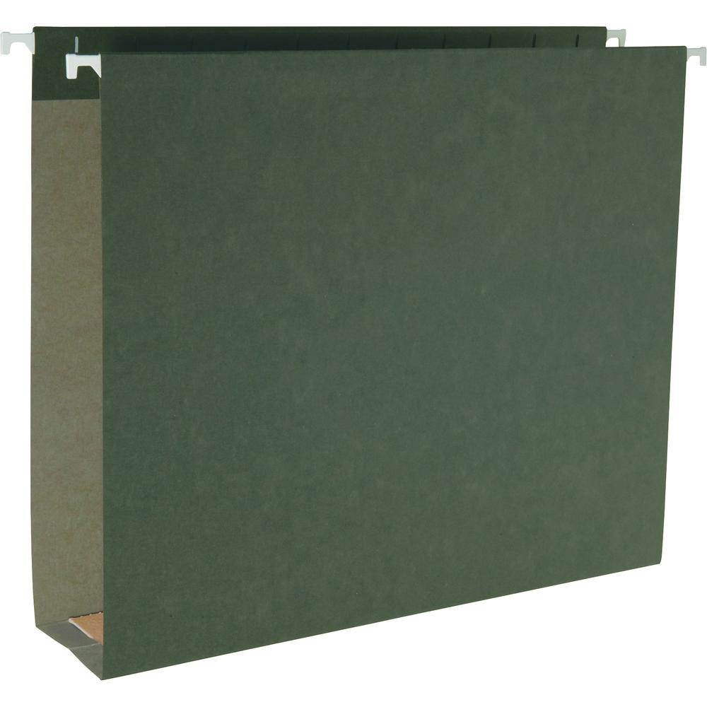 Business Source Hanging File Folder Legal 1/5" Tab 2" Exp 25/BX SDGN 43854