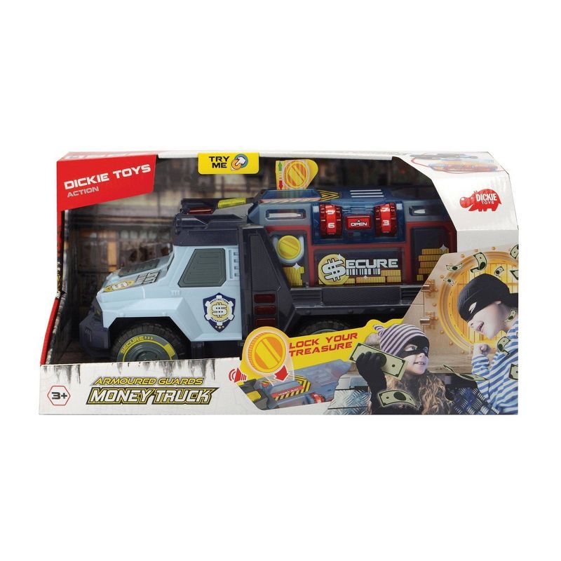 Dickie Toys 14" Money Truck with Piggy Bank