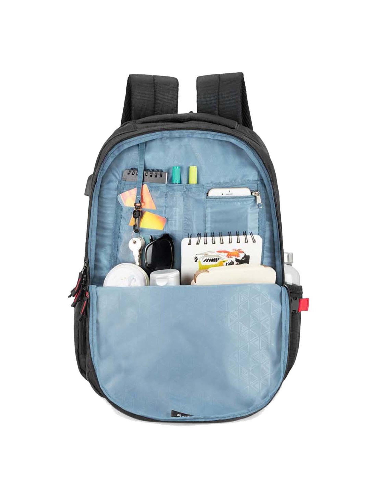 Aristocrat 28 Ltrs Black Medium Laptop Backpack