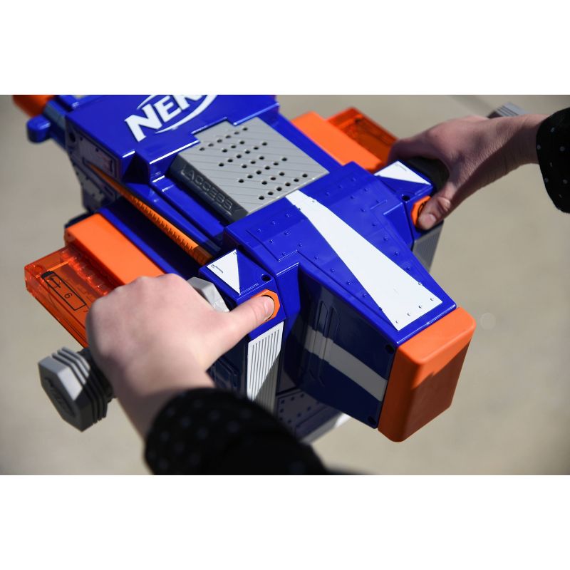 NERF  3-Wheel Blaster Scooter with Dual Trigger and Rapid Fire Action