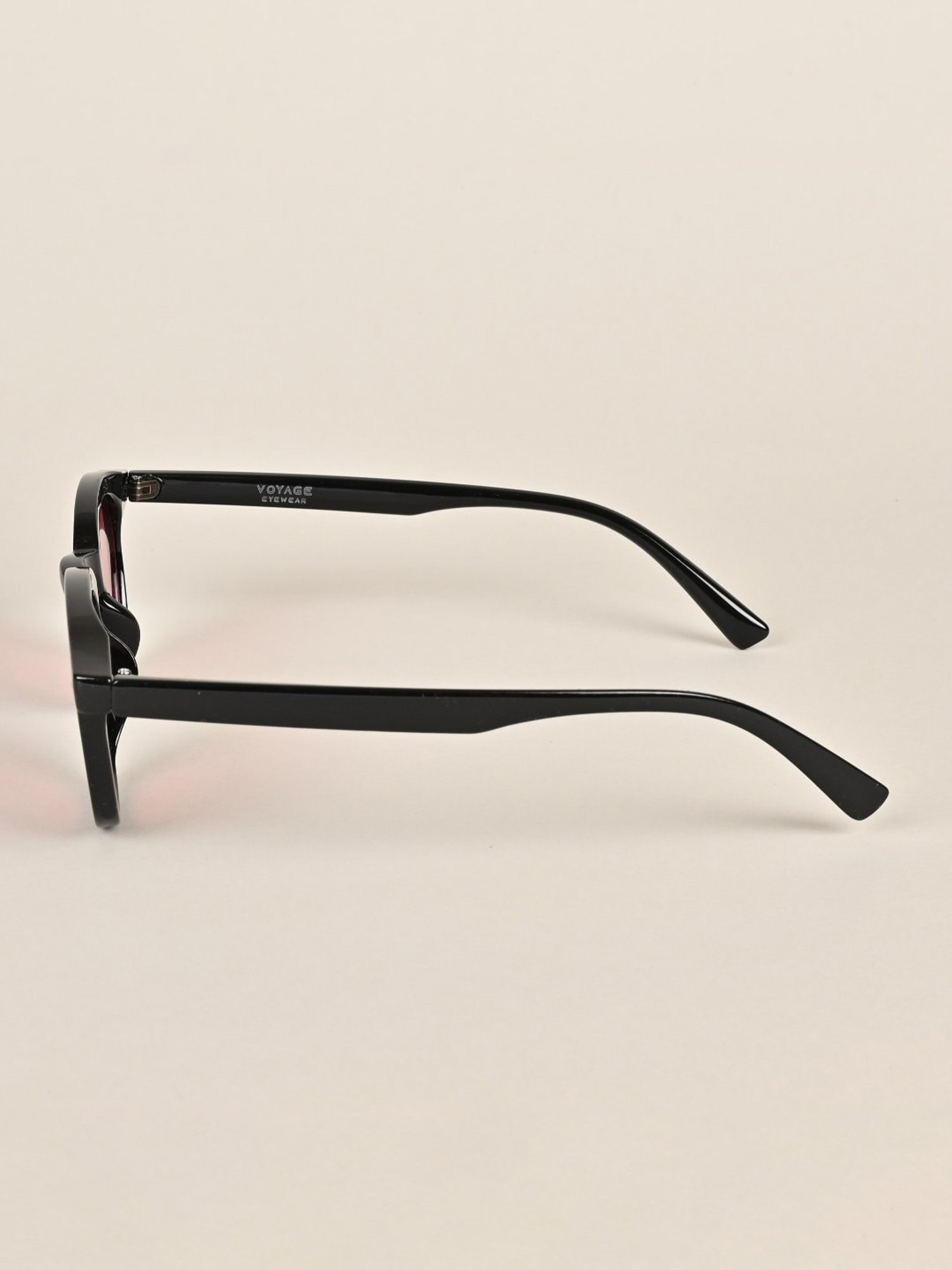 Voyage Red Round UV Protection Unisex Sunglasses