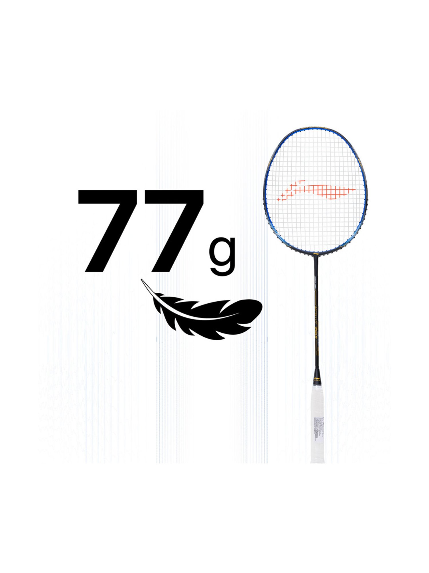 Li-Ning Wind Lite 700 II Badminton Racket (Royal Blue) Size - Medium