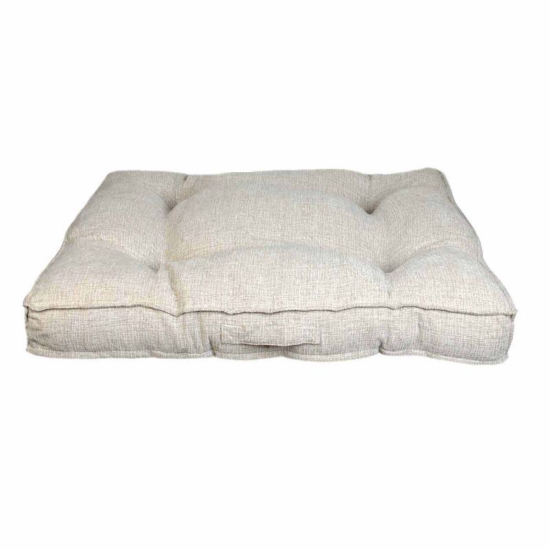 Tufted Gusset Chenile Jacquard Dog Bed - XL - Boots & Barkley™
